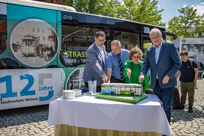 Ein Bild von der Eröffnung